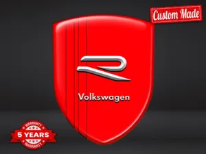 VW Pegatinas Logo Personalizadas Resistentes Universal 